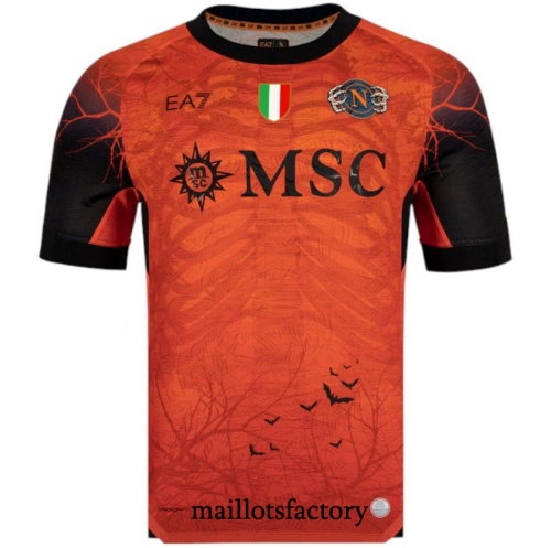Maillot du Naples 2025/26 Halloween Orange