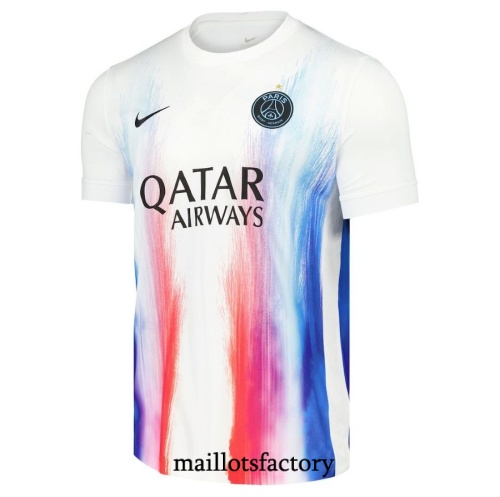Maillot du PSG Pre Match Edition Spéciale LDC 2025/26 Blanc