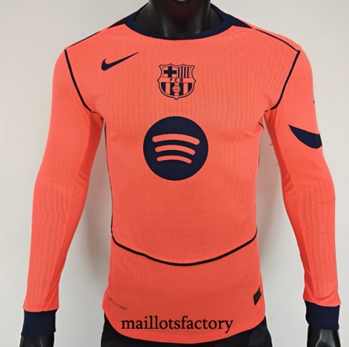 Maillot du Player Barcelone 2025/26 Third Manche Longue