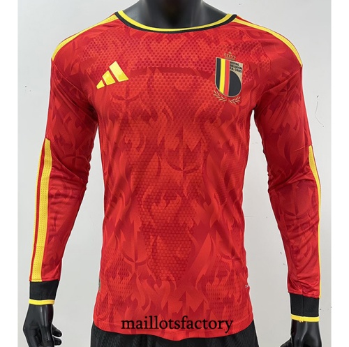 Maillot du Player Belgique 2026/27 Domicile Manche Longue