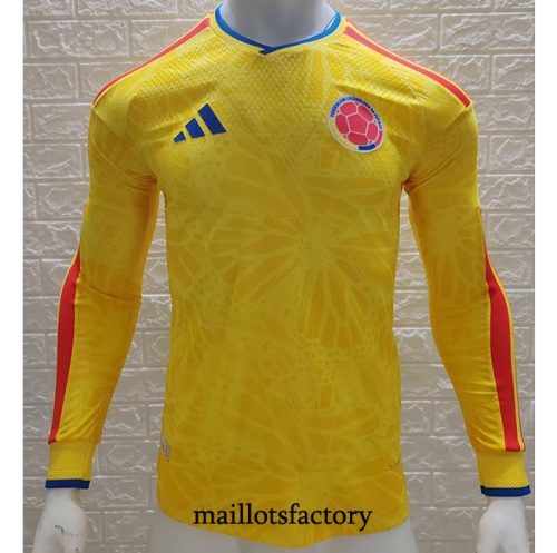 Maillot du Player Colombie 2026/27 Domicile Manche Longue
