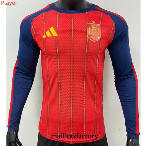 Maillot du Player Espagne 2026/27 Domicile Manche Longue
