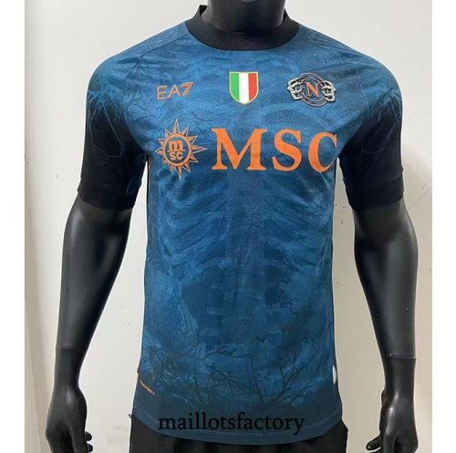 Maillot du Player Naples 2025/26 Halloween Bleu