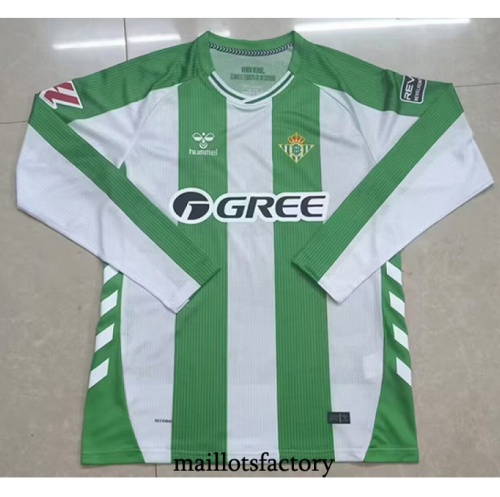 Maillot du Real Betis 2025/26 Domicile Manche Longue