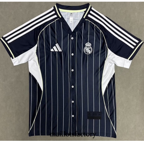 Maillot du Real Madrid 2025/26 base-ball Bleu
