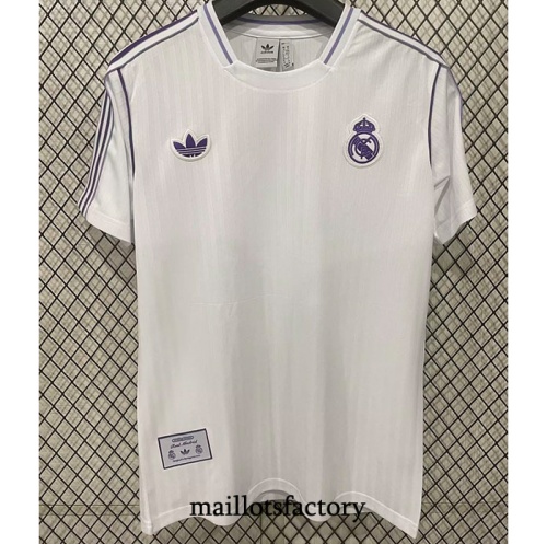 Maillot du Real Madrid Retro 2025/26 Blanc