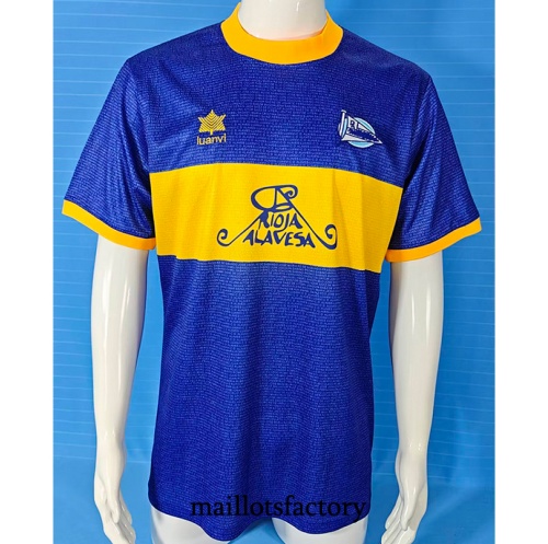 Maillot du Retro 2000-01 Alaves Ligue des champions