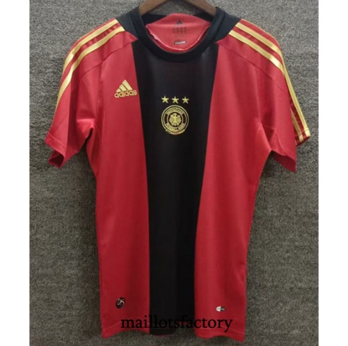Maillot du Retro Allemagne 2008 Rouge/Noir