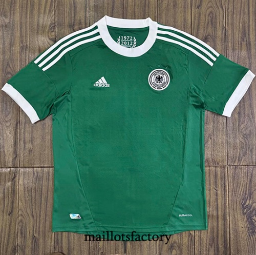 Maillot du Retro Alemania 2012 Exterieur Vert