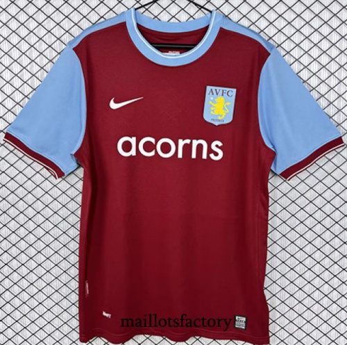 Maillot du Retro Aston Villa 2009-10 Domicile