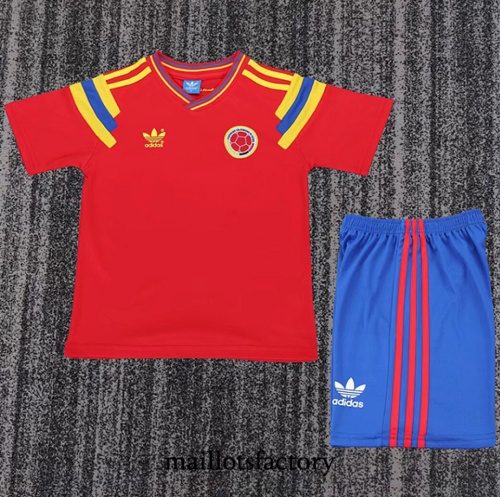 Maillot du Retro Colombie Enfant 1990 Exterieur