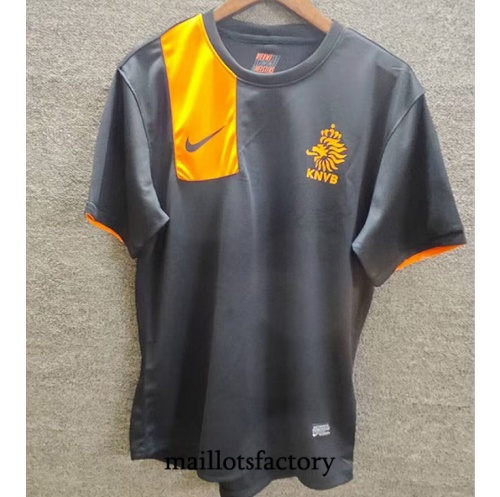Maillot du Retro Pays-Bas 2012 Noir