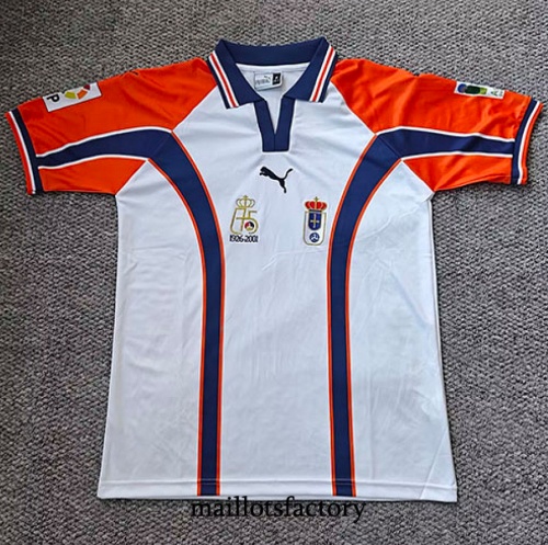 Maillot du Retro Real Oviedo 2001 Exterieur