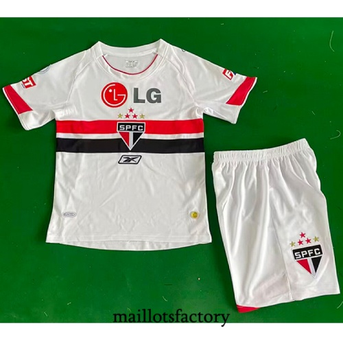 Maillot du Retro Sao Paulo Enfant 2007-08 Domicile