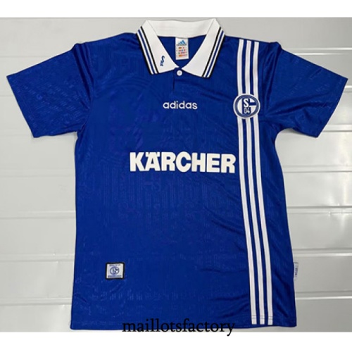 Maillot du Retro Schalke 04 1996-97 Domicile