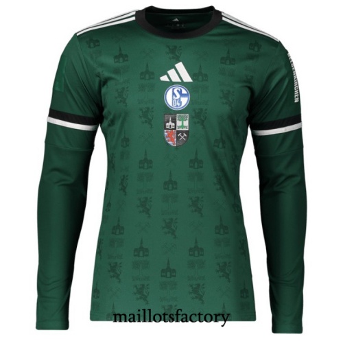 Maillot du Schalke 04 2025/26 150e anniversaire Manche Longue