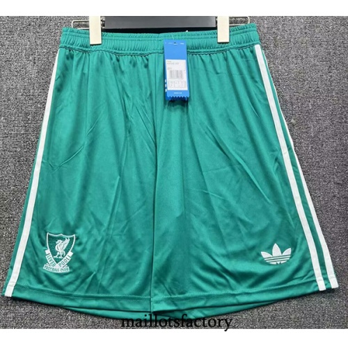 Maillot du Liverpool Short 2025/26 Vert