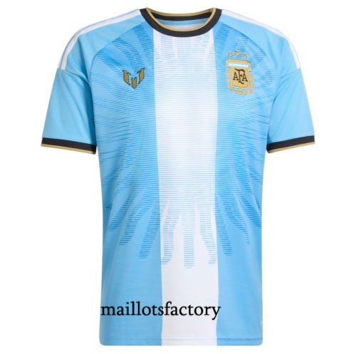 Maillotsfactory Achat Maillot du Foot Argentine Hommage Messi Dernier Match