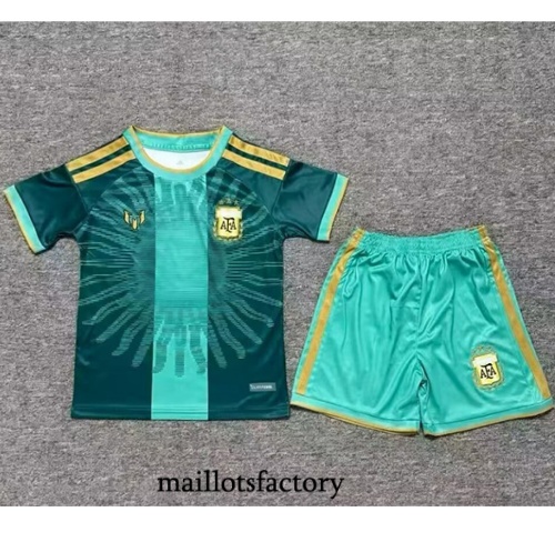Maillotsfactory Nouveau Maillot du Foot Argentine Enfant 2026/27 Messi Vert