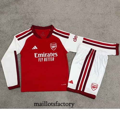Maillotsfactory Achat Maillot du Foot Arsenal Enfant 2026/27 Domicile Manche Longue