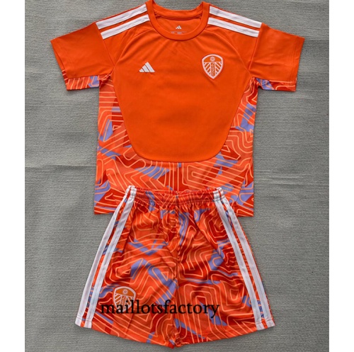 Maillotsfactory Site Maillot du Foot Leeds United Enfant 2026/27 Gardien De But Orange