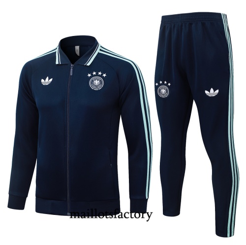 Maillotsfactory Achat Veste Survetement Allemagne 2026/27 Bleu Marine