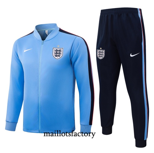Maillotsfactory Soldes Veste Survetement Angleterre 2026/27 Bleu Clair