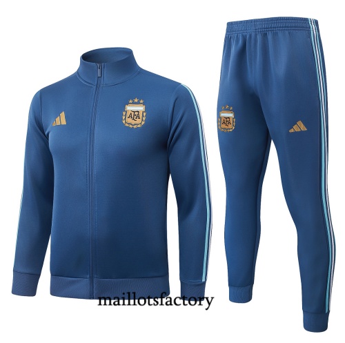 Maillotsfactory Grossiste Veste Survetement Argentine 2026/27 Bleu