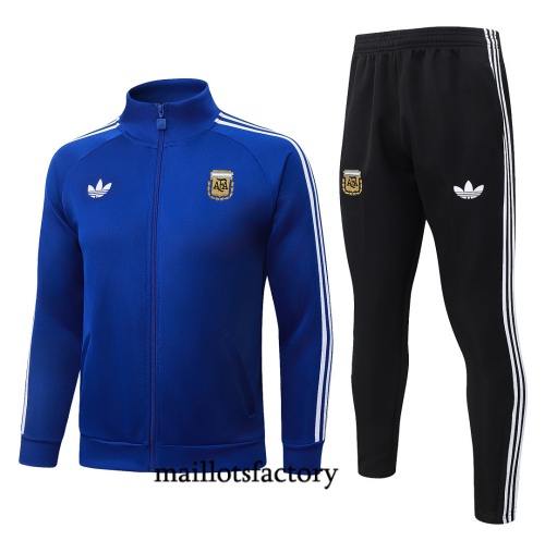 Maillotsfactory Soldes Veste Survetement Argentine 2026/27 Blanc