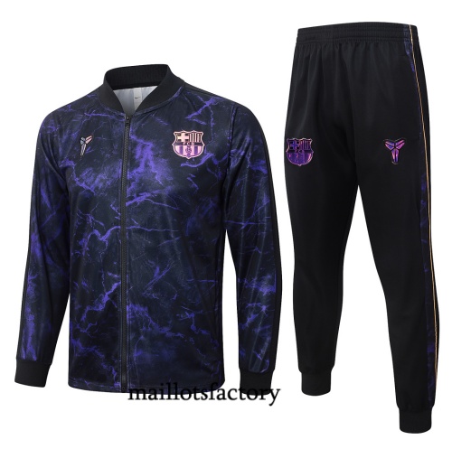 Maillotsfactory Soldes Veste Survetement Barcelone 2026/27 Noir/Violet