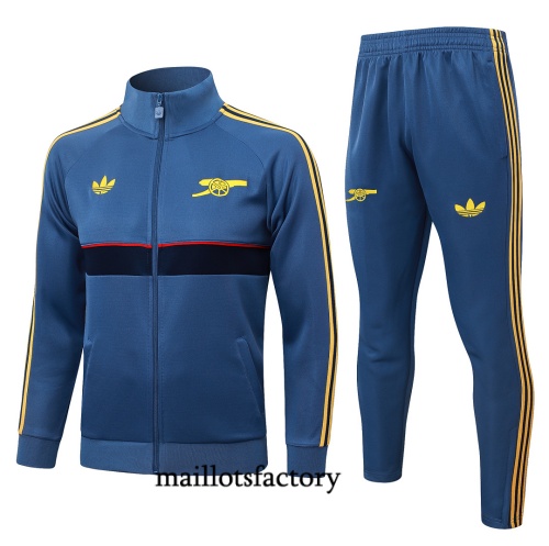 Maillotsfactory Achat Veste Survetement Enfant Arsenal 2026/27 Bleu