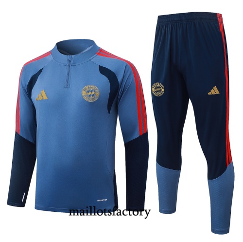 Maillotsfactory Nouveau Survetement Enfant Bayern Munich 2026/27 Bleu