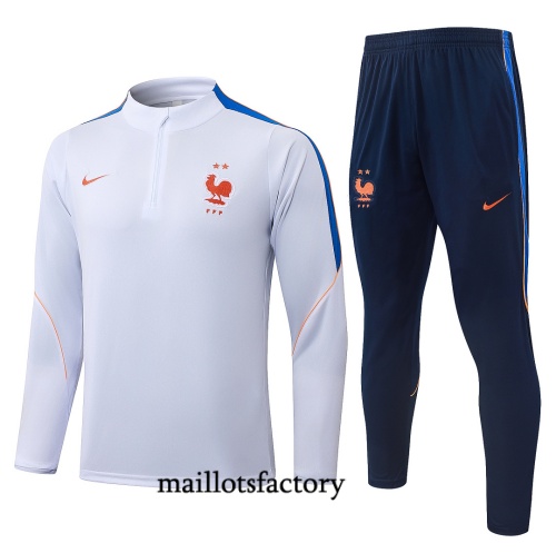 Maillotsfactory Grossiste Survetement Enfant France 2026/27 Blanc