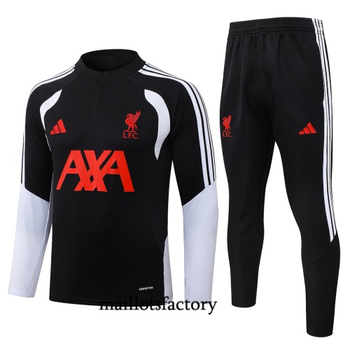 Maillotsfactory Soldes Survetement Enfant Liverpool 2026/27 Noir