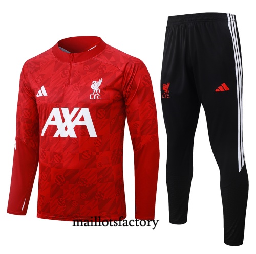Maillotsfactory Achetez Survetement Enfant Liverpool 2026/27 Rouge