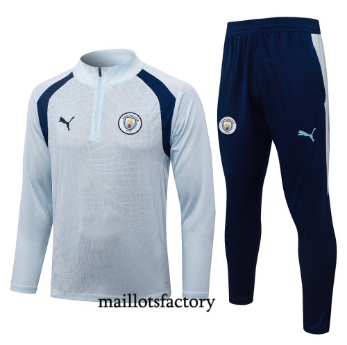 Maillotsfactory Achetez Survetement Enfant Manchester City 2026/27 Bleu Clair