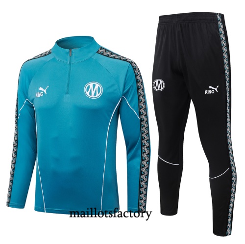 Maillotsfactory Nouveau Survetement Enfant Marseille 2026/27 Bleu