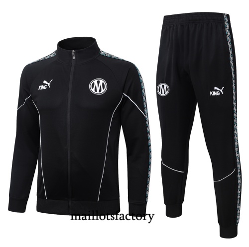 Maillotsfactory Achetez Veste Survetement Enfant Marseille 2026/27 Noir