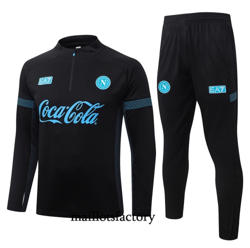 Maillotsfactory Achat Survetement Enfant Naples 2026/27 Noir