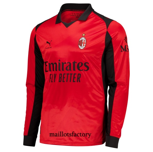 Maillot du AC Milan 2026/27 Manche Longue rouge