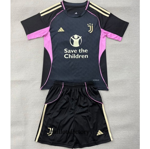 Maillot du Juventus Enfant 2026/27 Noir