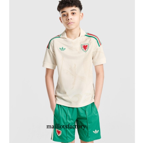 Maillot du Pays de Galles Enfant 2026/27 Exterieur