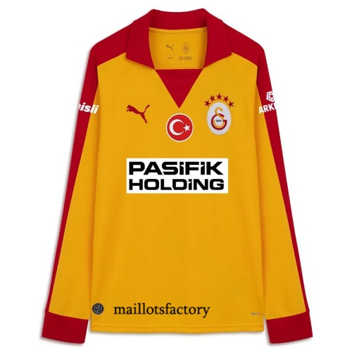 Maillot du Galatasaray 2026/27 Manche Longue Jaune