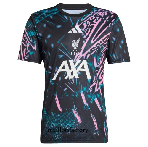 Maillot du Liverpool 2025/26 Pre Match noir