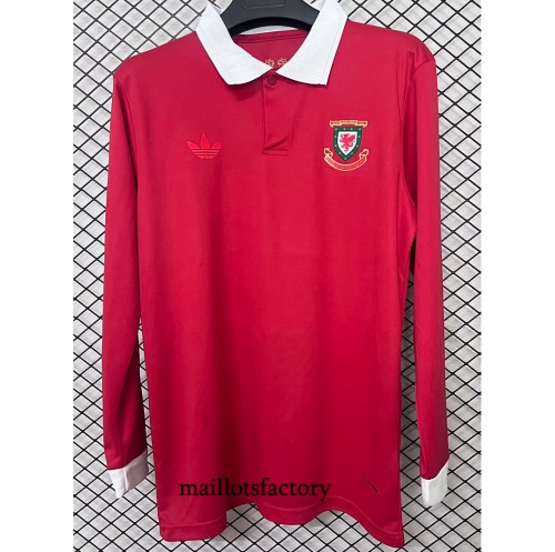 Maillot du Pays de Galles 2026/27 150e anniversaire Manche Longue