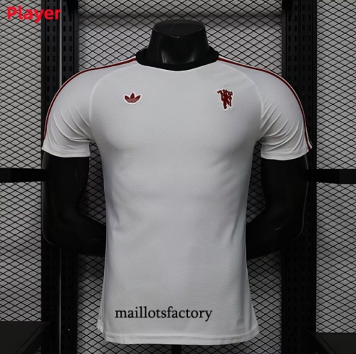 Maillot du Manchester United Casual Player 2026/27 Blanc