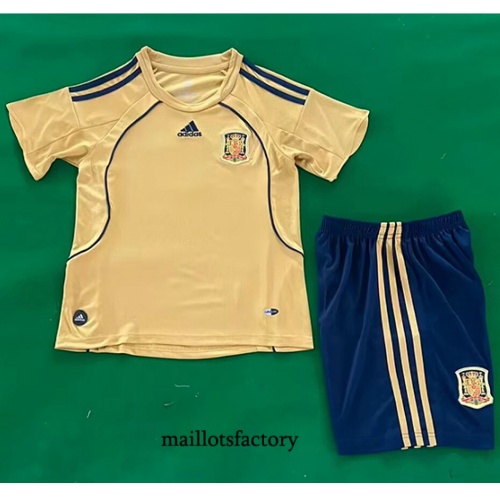 Maillot du Espagne Enfant 2008 Exterieur
