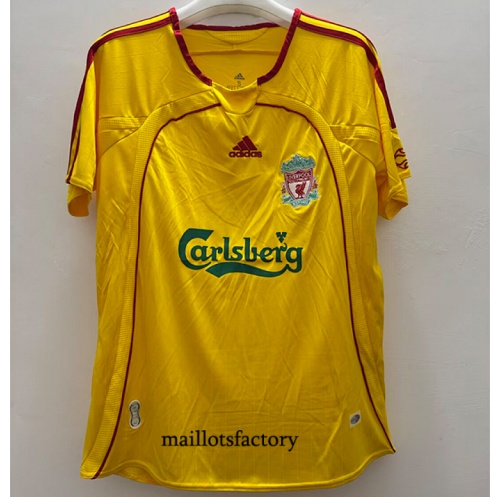 Maillot du Liverpool 2006-07 jaune
