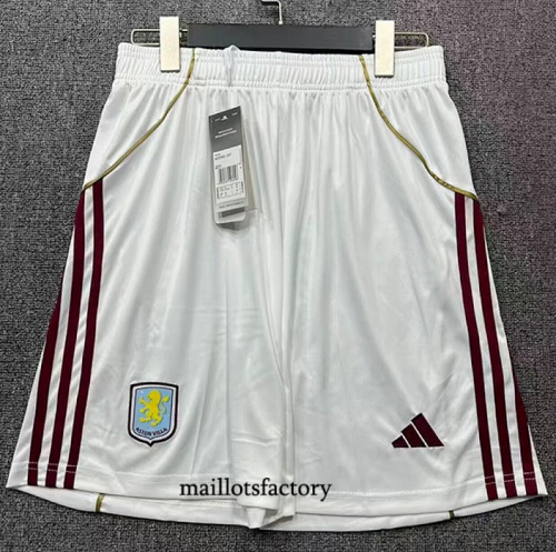 Maillot du Aston Villa Short 2025/26 Domicile