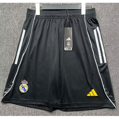 Maillot du Real Madrid Short 2025/26 Training noir